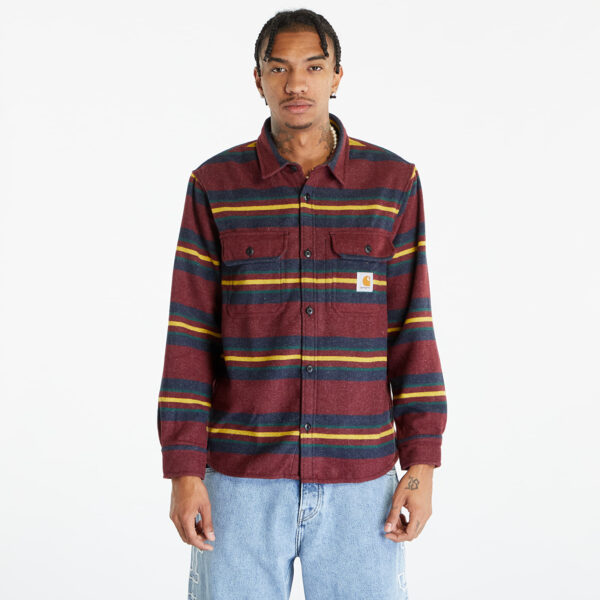 Kabát Carhartt WIP Oregon Shirt Jacket Starco Stripe