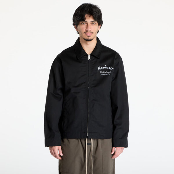 Kabát Carhartt WIP Racer Module Jacket UNISEX Black/ Yosemite Rigid M-alacsony-ár