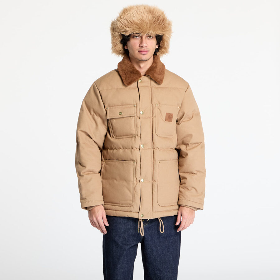 Kabát Carhartt WIP Rayley Jacket UNISEX Peanut L-alacsony-ár