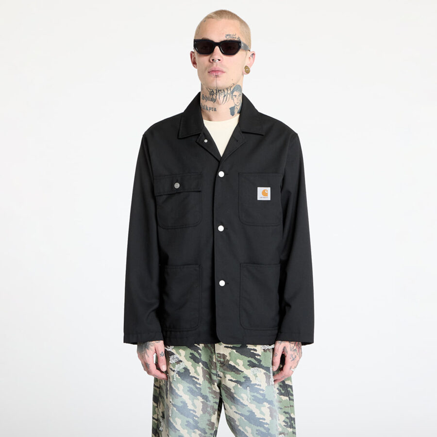 Kabát Carhartt WIP Seaton Blazer Black M-alacsony-ár