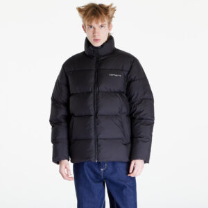 Kabát Carhartt WIP Springfield Jacket UNISEX Black/ Blacksmith XS-alacsony-ár