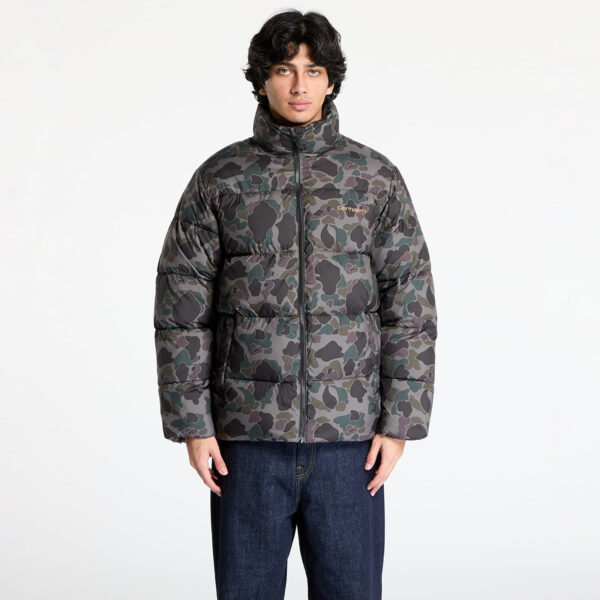 Kabát Carhartt WIP Springfield Jacket UNISEX Camo Duck/ Grey/ Hamilton Brown XS-alacsony-ár