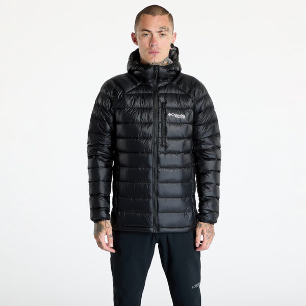 Kabát Columbia Arctic Crest™ Down Hooded Jacket Black L-alacsony-ár