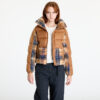 Kabát Columbia Leadbetter Point™ II Print Sherpa Hybrid Camel Brown M-alacsony-ár