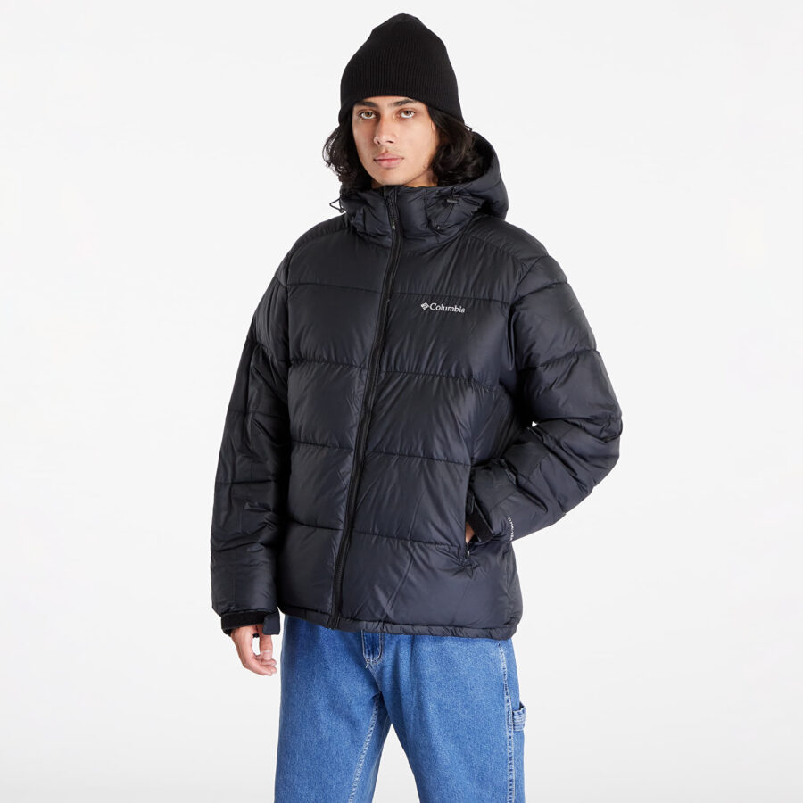 Kabát Columbia Pike Lake™ II Hooded Jacket Black L-alacsony-ár
