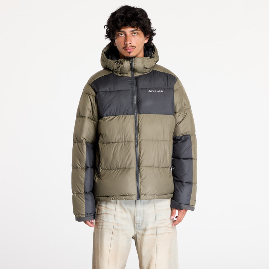 Kabát Columbia Pike Lake™ II Hooded Jacket Stone Green M-alacsony-ár