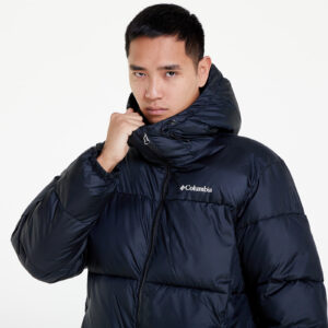 Kabát Columbia Puffect™ Hooded Jacket Black XXL-alacsony-ár