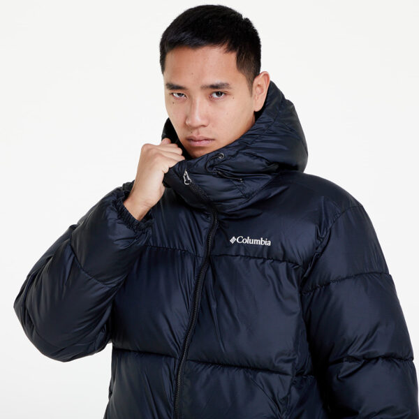 Kabát Columbia Puffect™ Hooded Jacket Black XXL-alacsony-ár