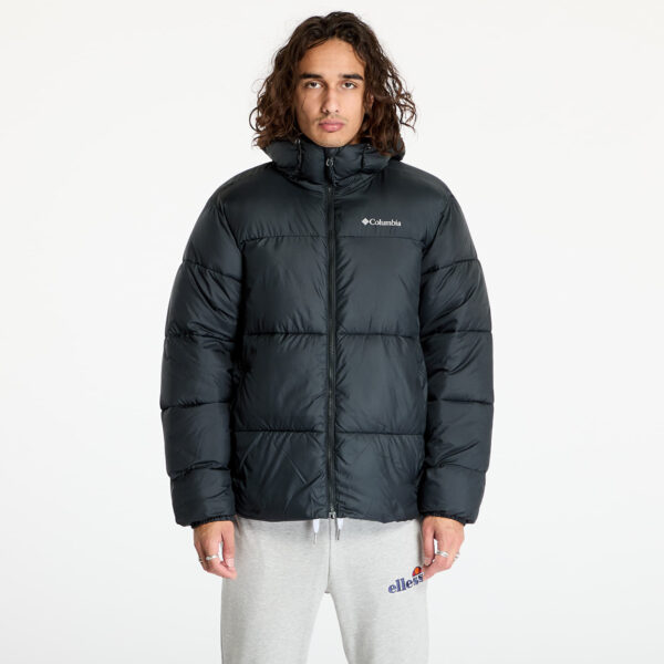 Kabát Columbia Puffect™ II Hooded Jacket Black XL-alacsony-ár