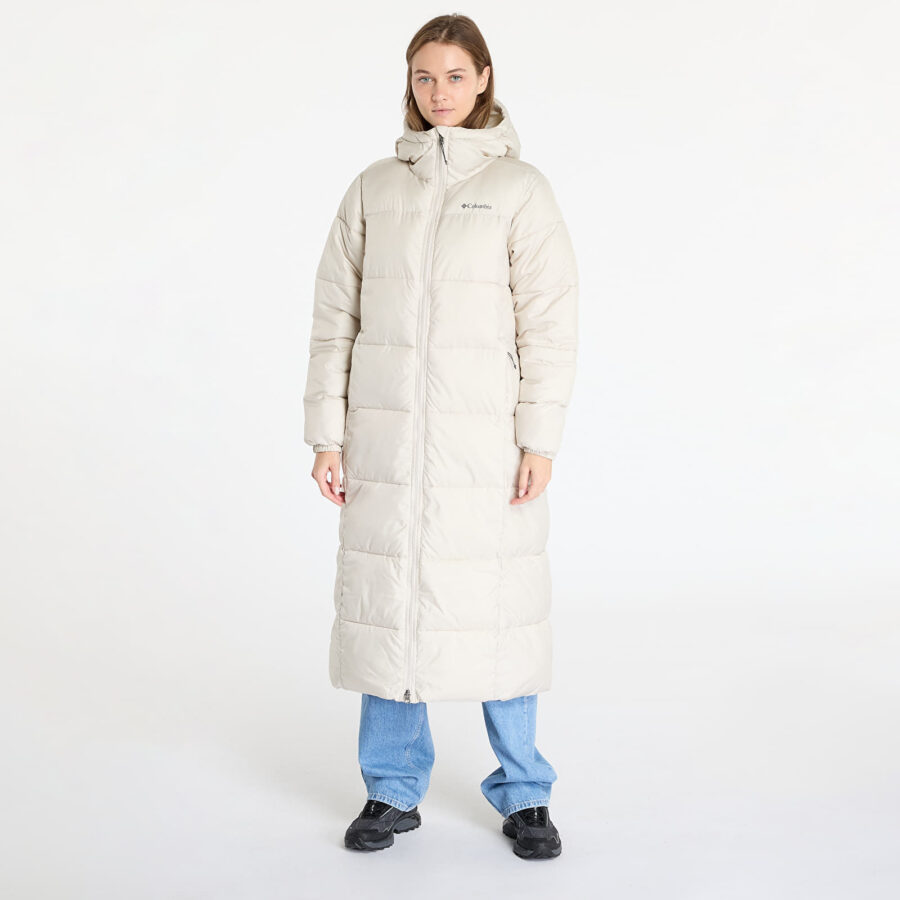 Kabát Columbia Puffect™ II Long Jacket Dark Stone S-alacsony-ár