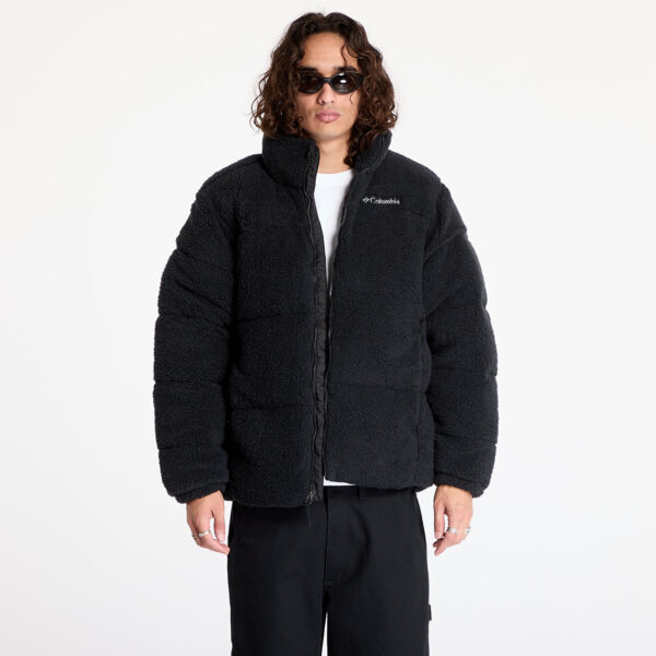 Kabát Columbia Puffect™ II Sherpa Jacket Black XXL-alacsony-ár