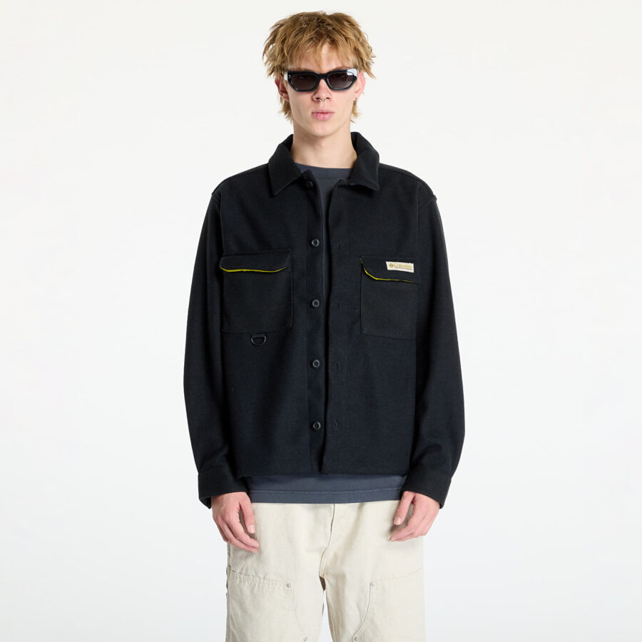Kabát Columbia Wallowa™ Shirt Jacket Black M-alacsony-ár