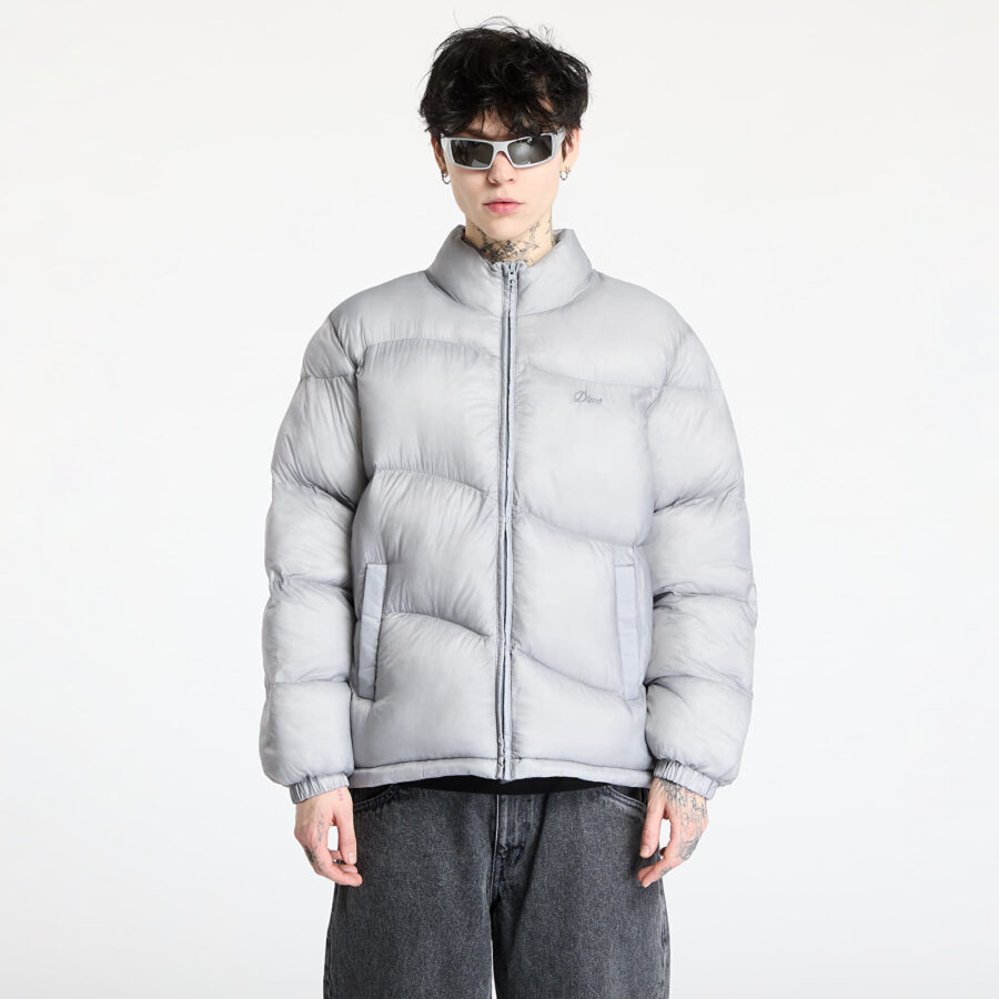 Kabát DIME Classic Ripstop Puffer UNISEX Silver L-alacsony-ár