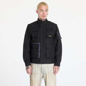 Kabát DIME Fishing Zip-Off Jacket UNISEX Black M-alacsony-ár