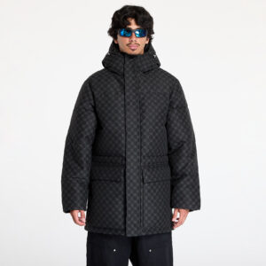 Kabát Daily Paper Oba Cotton Monogram Puffer Black XS-alacsony-ár