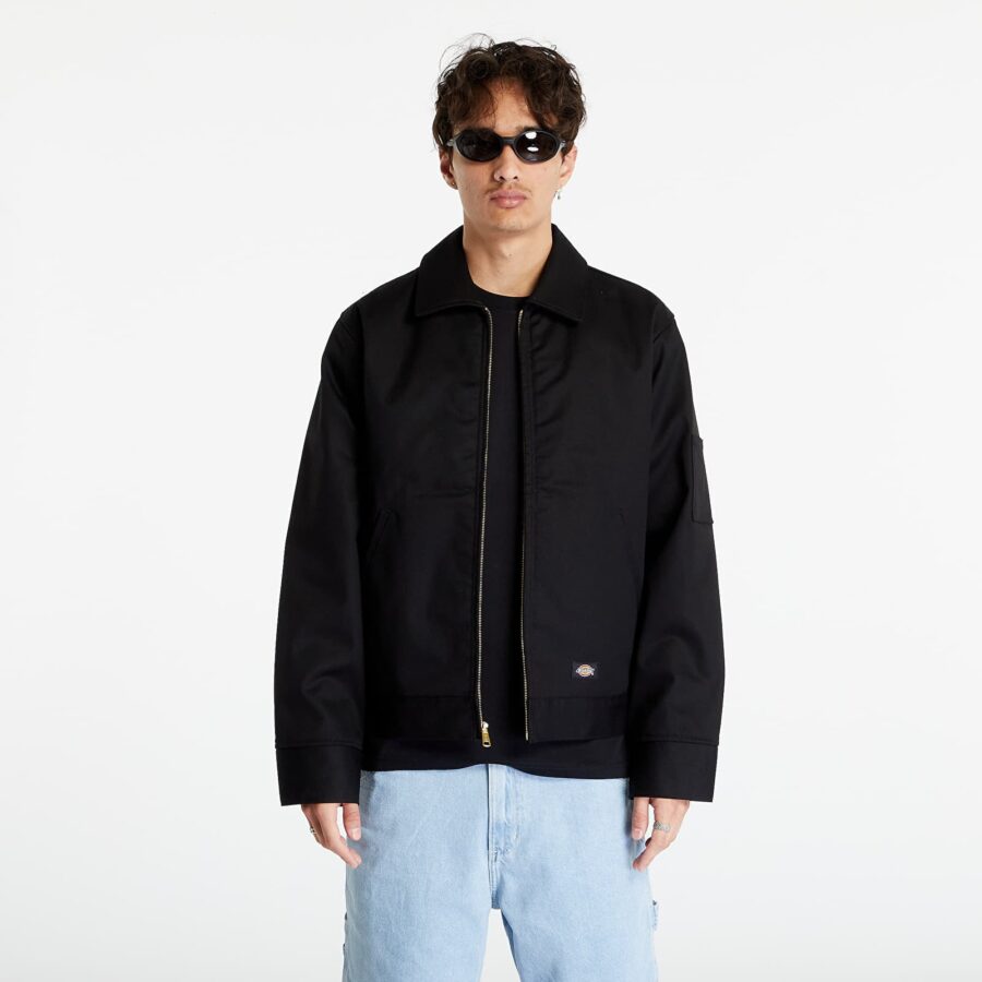 Kabát Dickies Lined Recycled Eisenhower Jacket Black XXL-alacsony-ár