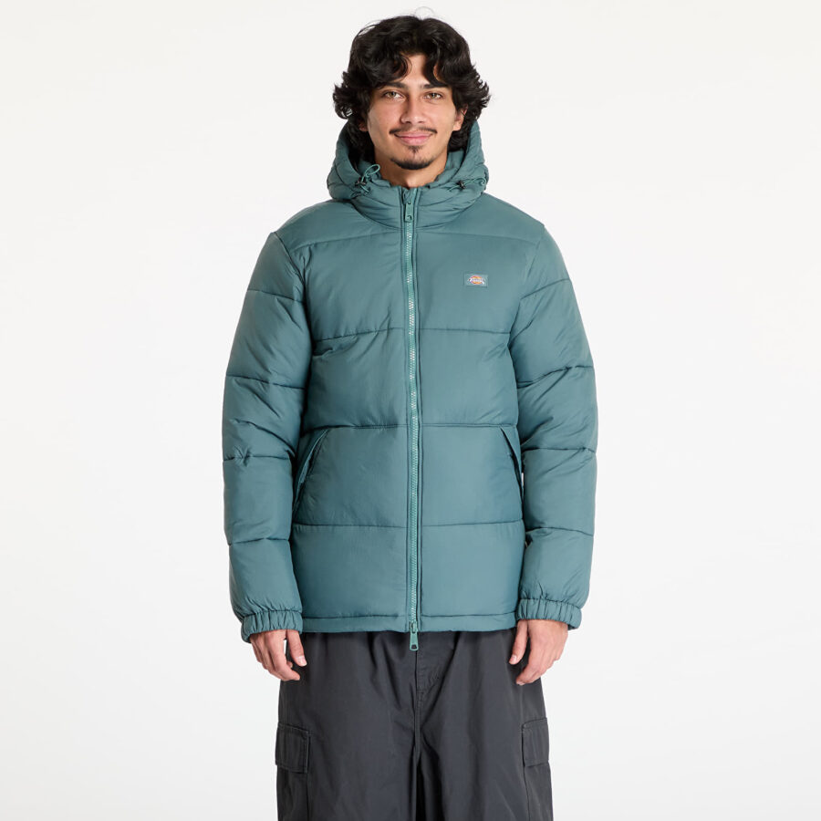 Kabát Dickies Waldenburg Hooded Jacket Lincoln Green S-alacsony-ár