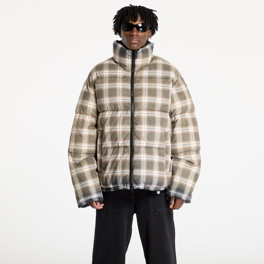 Kabát Diesel W-Ravell-Check Jacket Black/ Violet 48-alacsony-ár