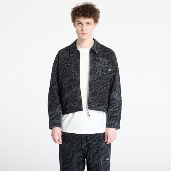 Kabát FTSHP Silver Lining Denim Jacket UNISEX Black XS-alacsony-ár