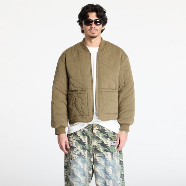 Kabát FTSHP Silver Lining Quilted Jacket UNISEX Olive XL-alacsony-ár