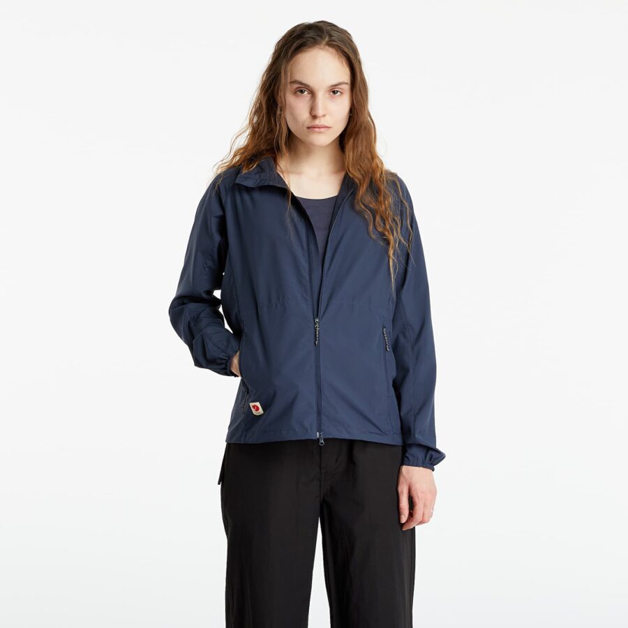 Kabát Fjällräven High Coast Lite Jacket W Navy S-alacsony-ár