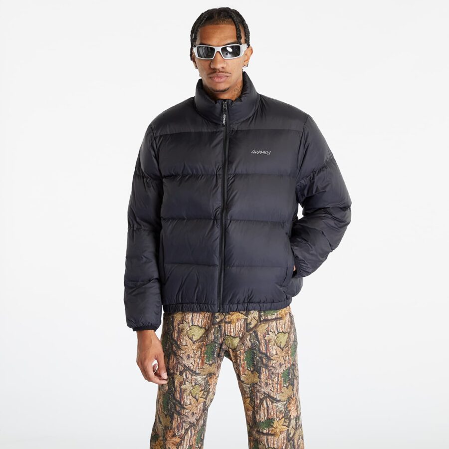 Kabát Gramicci Down Puffer Jacket UNISEX Black L-alacsony-ár