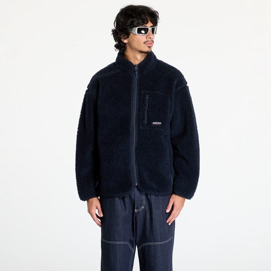 Kabát Gramicci Sherpa UNISEX Jacket Navy S-alacsony-ár