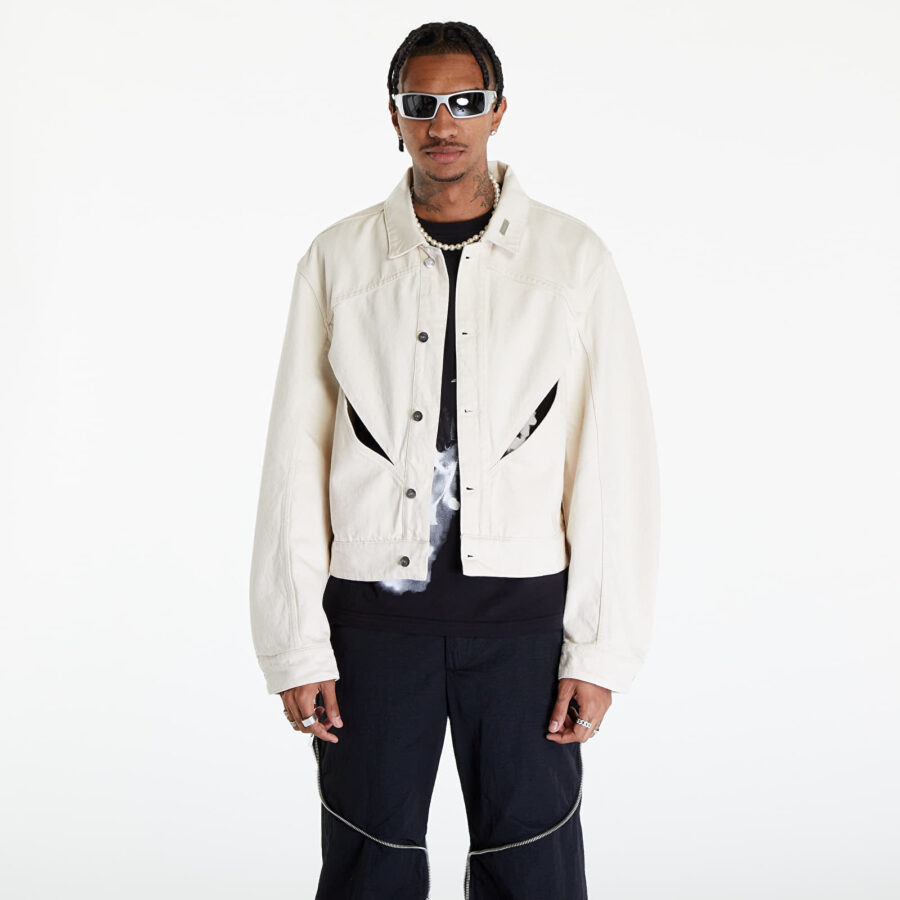 Kabát HELIOT EMIL Equisetum Denim Jacket Stone 48-alacsony-ár