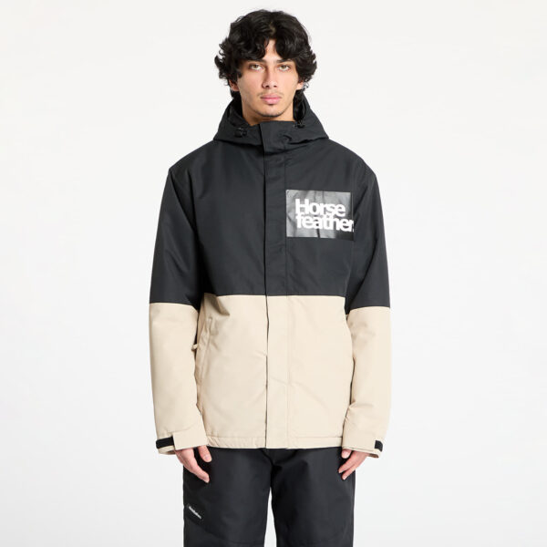 Kabát Horsefeathers Citadel Jacket Black/ Mojave S-alacsony-ár
