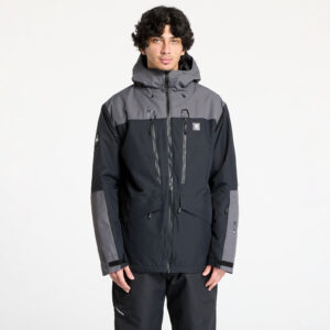Kabát Horsefeathers Halen II Insulated Jacket Black/ Iron M-alacsony-ár