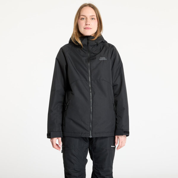 Kabát Horsefeathers Halia Jacket Black XS-alacsony-ár
