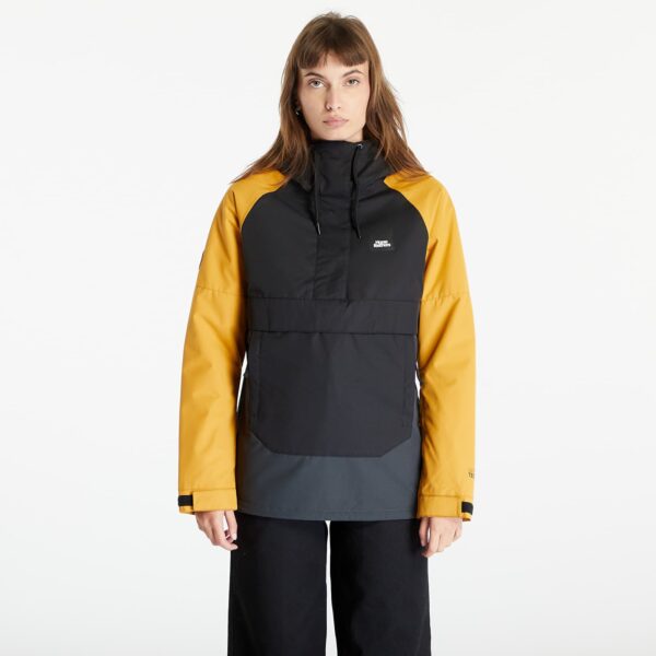Kabát Horsefeathers Mija Jacket Black/ Spruce Yellow XS-alacsony-ár