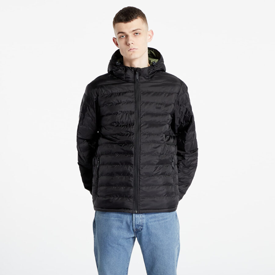 Kabát Levi's® Pierce Packable Jacket Jet Black XL-alacsony-ár