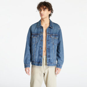Kabát Levi's® Relaxed Fit Trucker Jacket Med Indigo - Worn In M-alacsony-ár