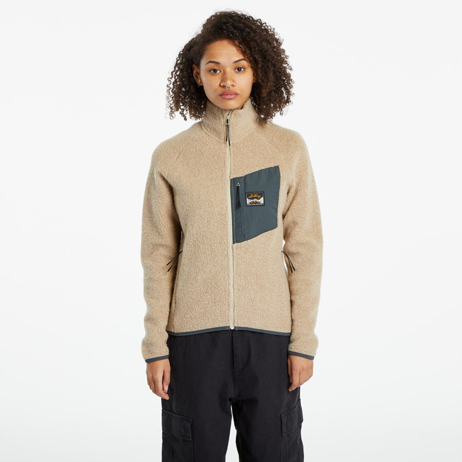 Kabát Lundhags Flok Pile Wool Fleece Jacket Sand XS-alacsony-ár