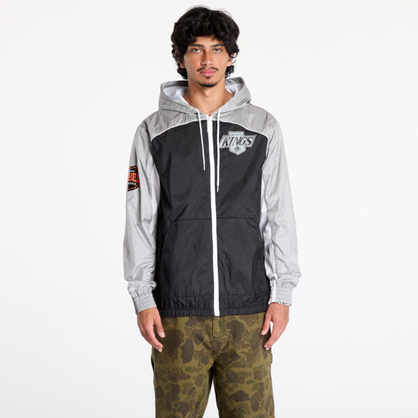 Kabát Mitchell & Ness NHL Big Shot Premium Vintage Los Angeles Kings Windbreaker Multi/ White L-alacsony-ár
