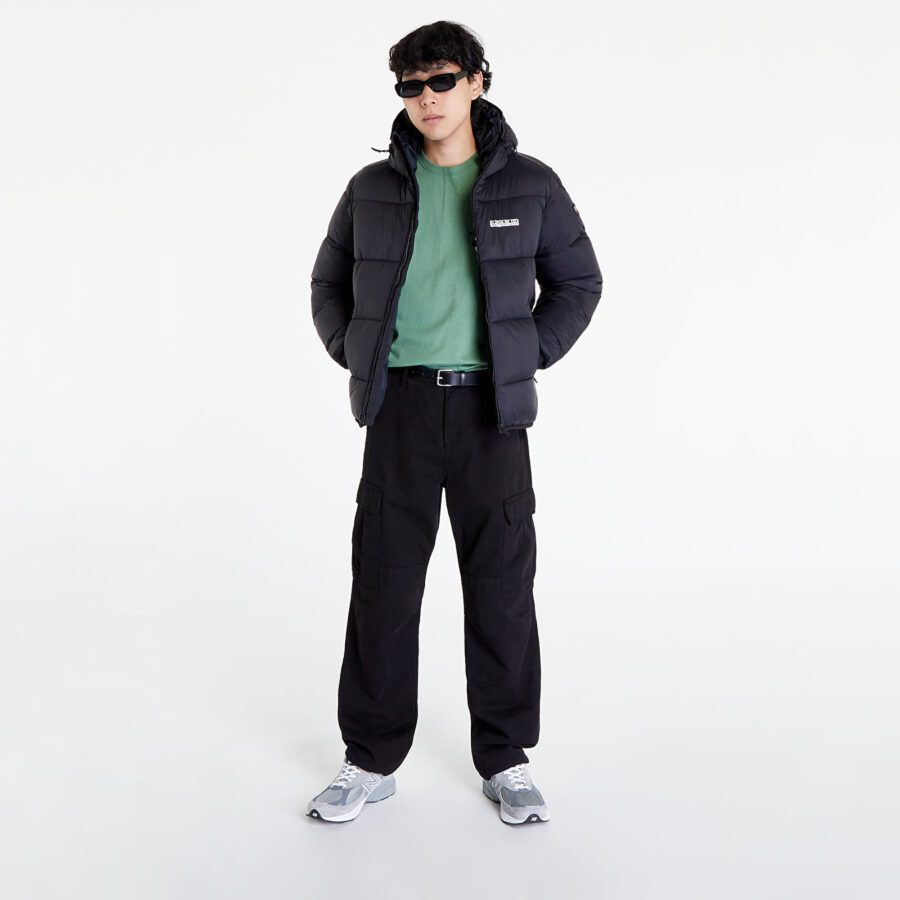 Kabát Napapijri A-Suomi Hooded Jacket 1 Black L-alacsony-ár