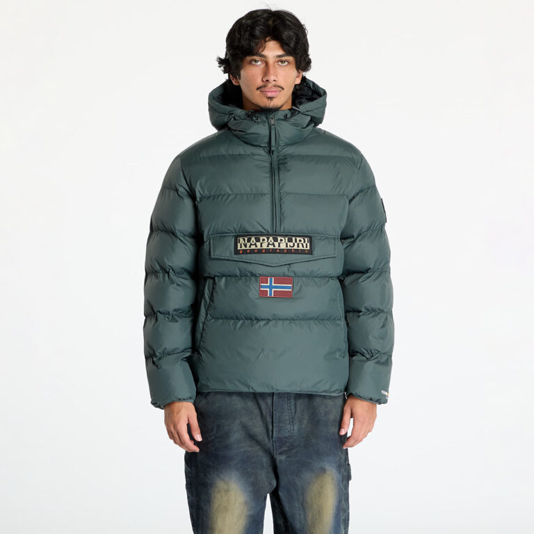 Kabát Napapijri Rainforest Op Winter Puffer Jacket Green Urban S-alacsony-ár