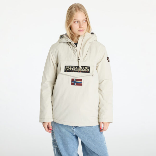 Kabát Napapijri Rainforest W Wint 5 Beige/ Silver XS-alacsony-ár