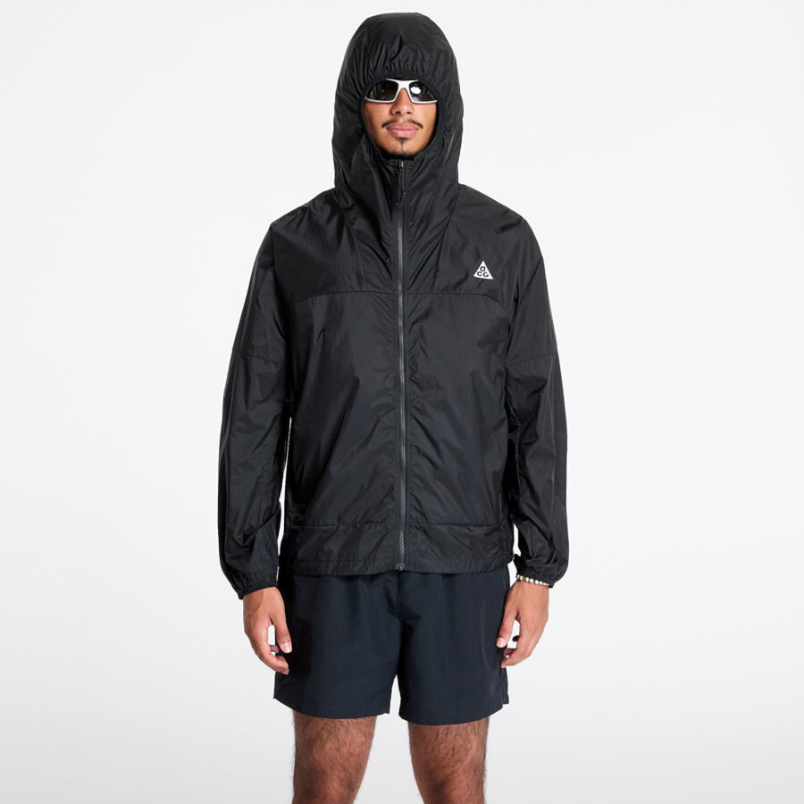 Kabát Nike ACG "Cinder Cone" Men's Windproof Jacket Black/ Anthracite/ Summit White S-alacsony-ár