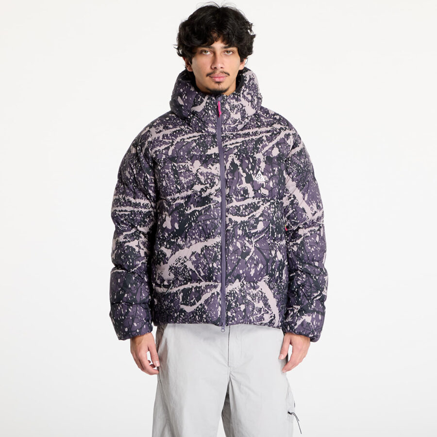 Kabát Nike ACG "Lunar Lake" Men's Therma-FIT ADV Jacket Dark Raisin/ Black/ Black/ Summit White XS-alacsony-ár