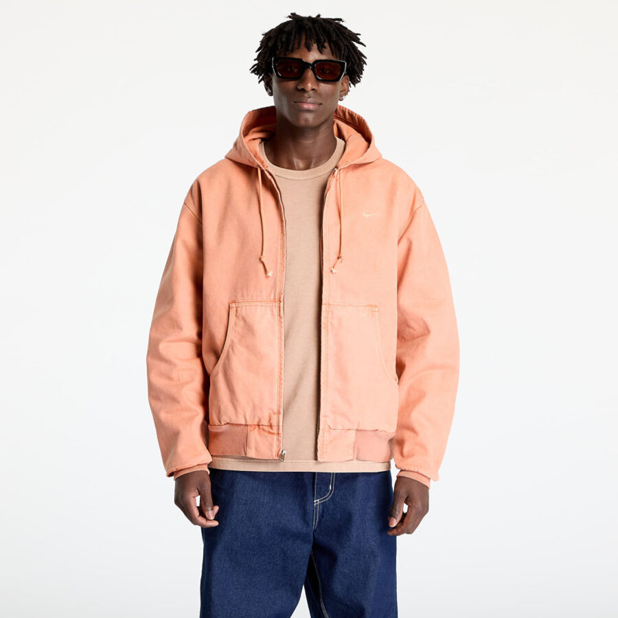 Kabát Nike Life Men's Full-Zip Unlined Jacket Amber Brown/ Amber Brown XS-alacsony-ár