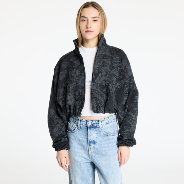 Kabát Nike Sportswear Collection Women's Oversized Jacquard Track Jacket Black/ Anthracite/ Black M-alacsony-ár