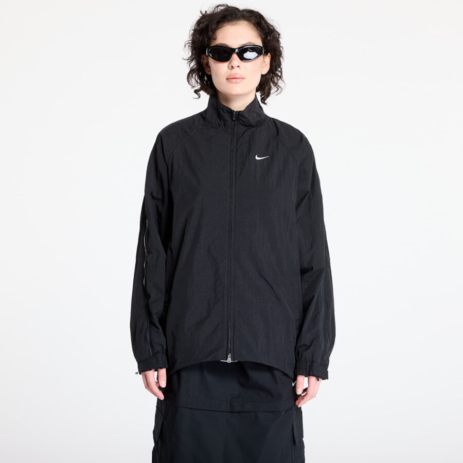 Kabát Nike Sportswear Collection Women's Repel Zip Jacket Black/ White XS-alacsony-ár
