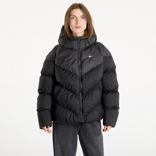 Kabát Nike Sportswear Windpuffer Storm-FIT Loose Puffer Jacket Black/ White L-alacsony-ár