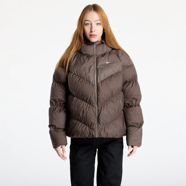 Kabát Nike Sportswear Windpuffer Women's Storm-FIT Loose Puffer Jacket Ironstone/ White M-alacsony-ár