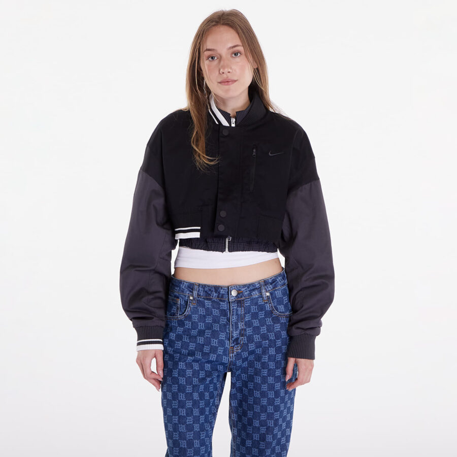 Kabát Nike Sportswear Women's Canvas Destroyer Jacket Black/ Anthracite/ Anthracite S-alacsony-ár