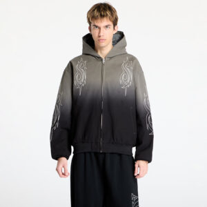 Kabát PLEASURES x Slipknot Star Hooded Jacket Grey M-alacsony-ár