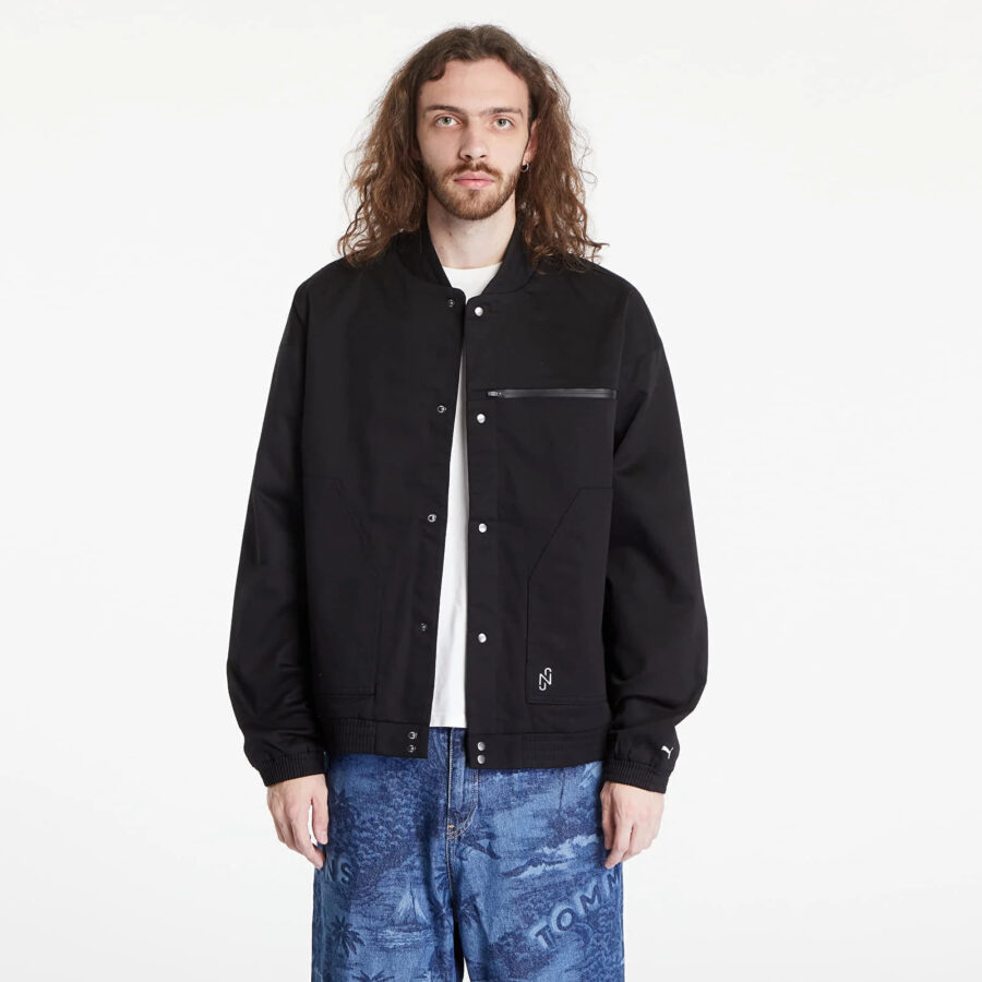 Kabát Puma Puma X NJR Bomber Black L-alacsony-ár