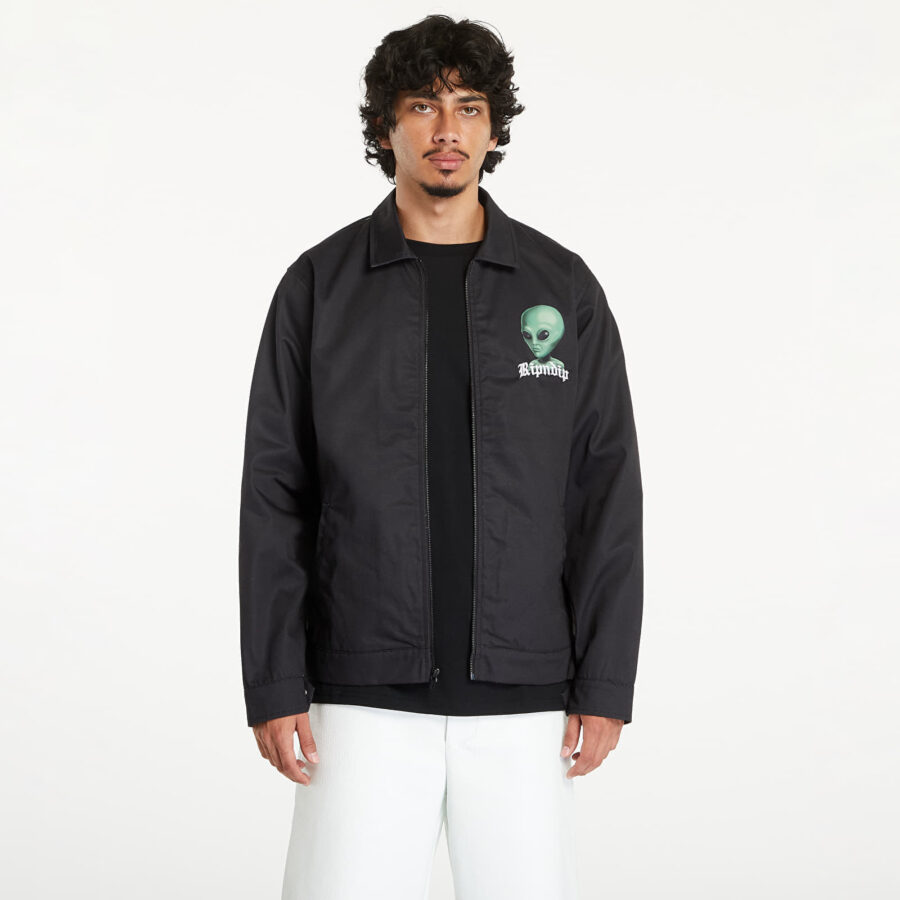 Kabát RIPNDIP We Come In Peace Workman Jacket Black S-alacsony-ár